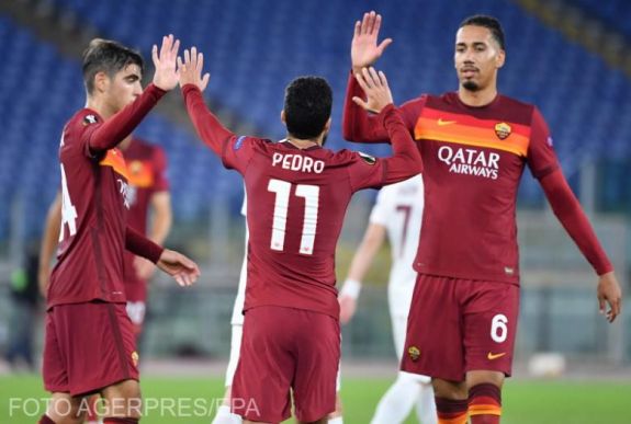 Európa-liga: súlyos vereséget szenvedett a Kolozsvári CFR Rómában