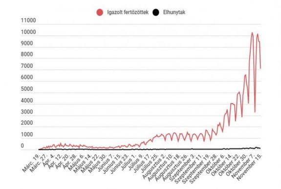 Koronavírus Romániában: a tesztek majdnem 33 százaléka lett pozitív az elmúlt napban