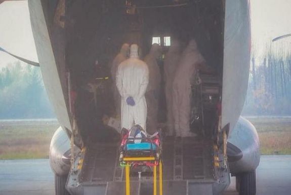 Kórháztűz Piatra Neamţon: stabil az állapota a Belgiumba szállított orvosnak