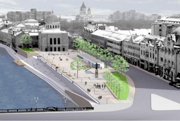 Mégis kikérik a lakosság véleményét az új nagyváradi mélygarázs látványtervéről