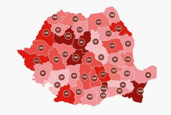 Két ezrelékre csökkent a fertőzési ráta Hargita megyében