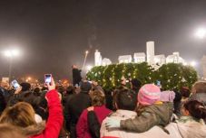 Idén nem szabad körbeállni a város adventi koszorúját Sepsiszentgyörgyön