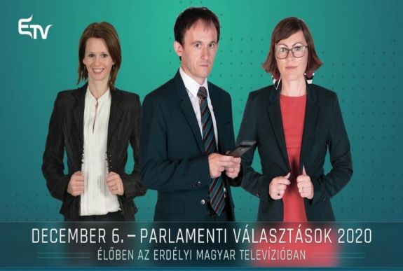 Parlamenti választások élőben az Erdélyi Magyar Televízióban