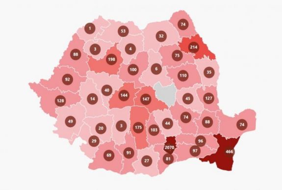 Kevés új koronavírusos esetet jegyeztek Hargita megyében