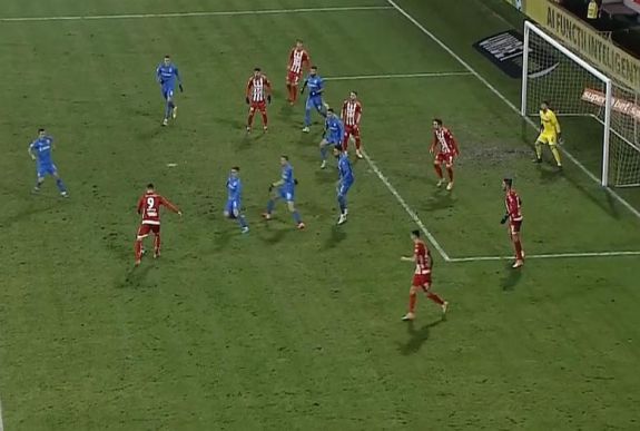 Liga 1: nyert Aradon, és átvette a vezetést a bajnokságban a Craiova