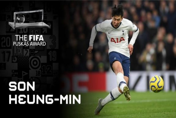 FIFA-gála: Szon Hung Min nyerte a Puskás Ferenc-díjat és Levandowski az év játékosa