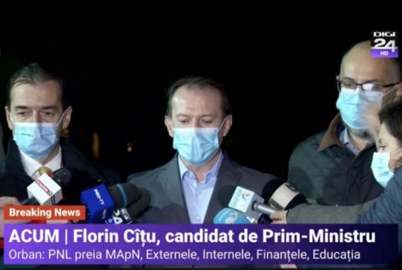 FRISSÍTVE - Megegyeztek: Florin Cîțu lesz a kormányfő, az RMDSZ három minisztériumot kap