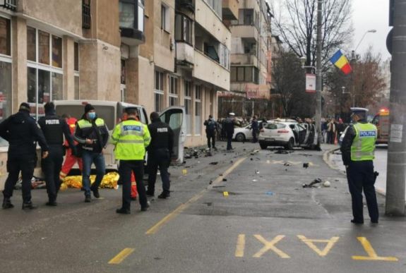 A járdán gázolt halálra egy furgon két járókelőt Nagybányán