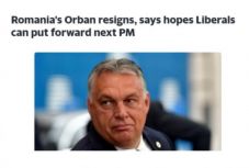 Orbán Viktor fotójával illusztrálta a Reuters Ludovic Orban lemondásának hírét