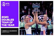 Női tenisz: a Babos-Mladenovic duó nyerte el az Év párosa-díjat