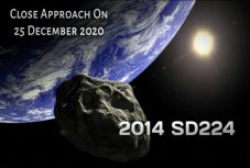 Egy 200 méteres aszteroida halad el a Föld mellett karácsony első napján