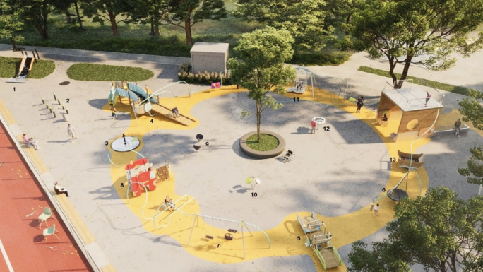 Minden gyereknek joga van a játékhoz: Kolozsvár első inkluzív játszóparkja épülhet meg