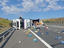 Áll a forgalom Maroskece és Radnót között az autópályán