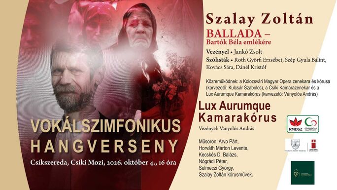 Bartók Béla és Kallós Zoltán emléke előtt tiszteleg Szalay Zoltán új zeneműve 