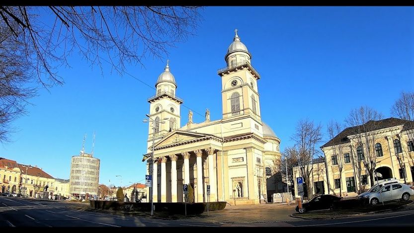 Lépten-nyomon Szatmárnémetiben 1.rész: székesegyház, püspöki palota, Kossuth-kert