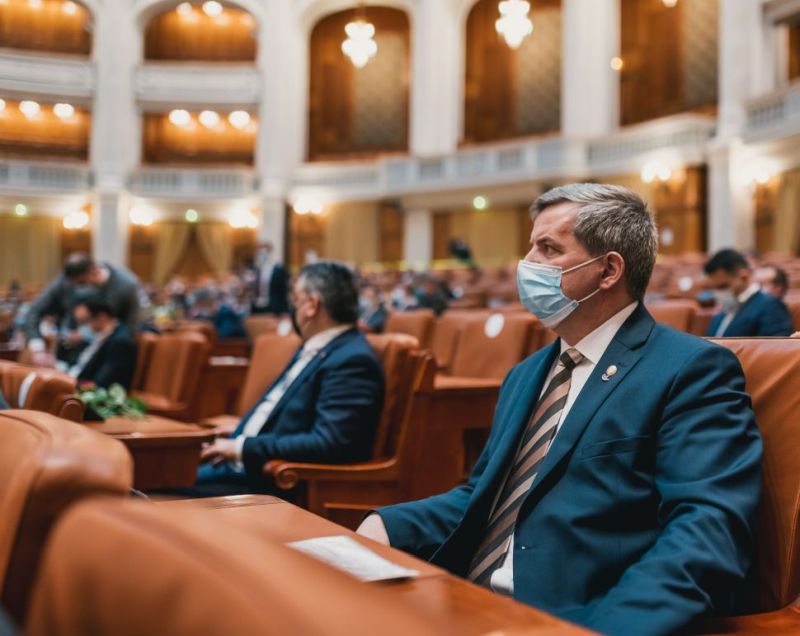 Miklós Zoltán a parlamentben | Fotó: rmdsz.ro