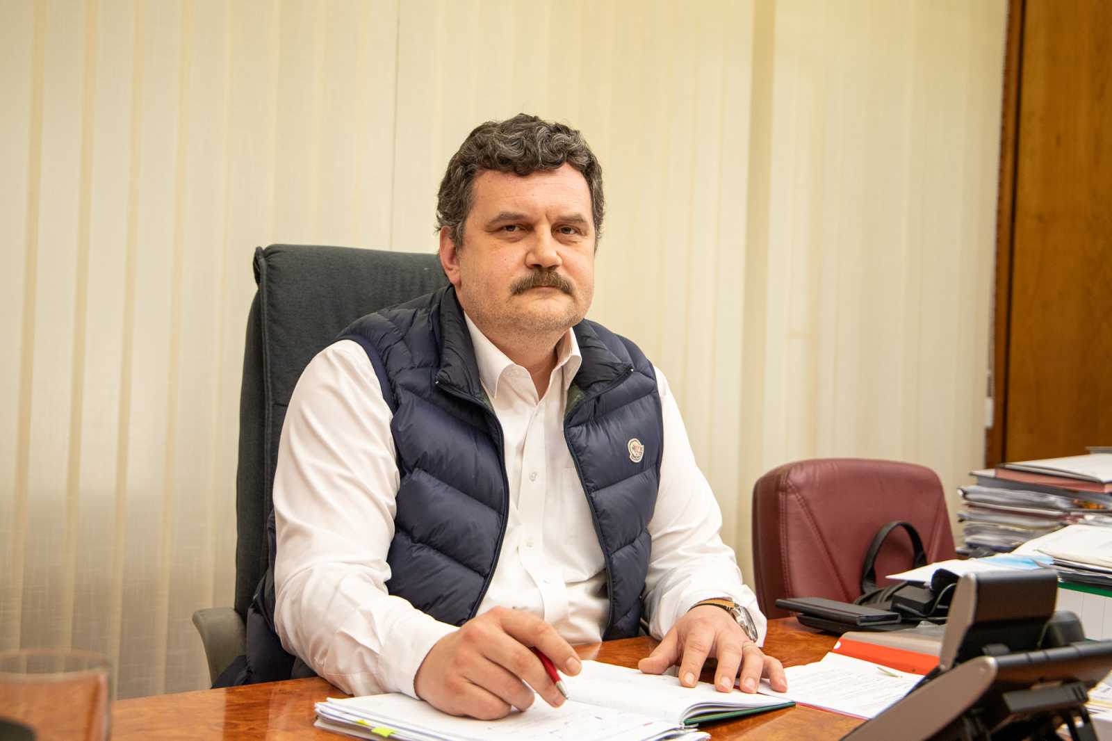 Pataki Csaba, a Szatmár megyei tanács elnöke | A szerző felvételei