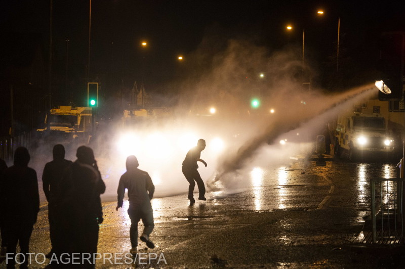 Zavargások Belfastban | Fotó: Agerpres/EPA