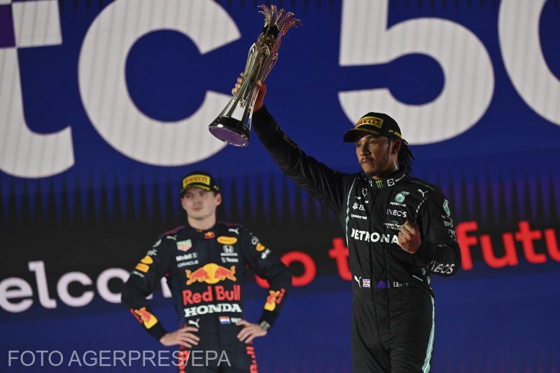 Verstappen és Hamilton azonos pontszámmal áll az élen | Fotó: Agerpres/EPA