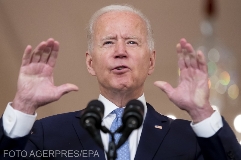 Joe Biden, az Egyesült Államok elnöke | Fotó: Agerpres/EPA
