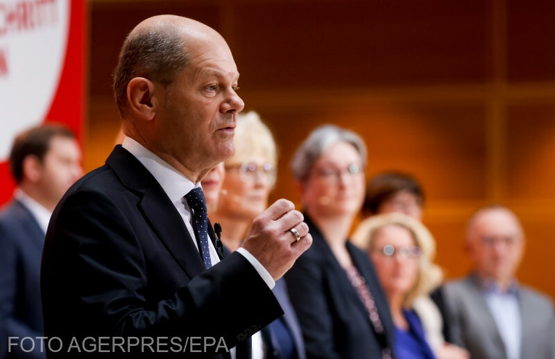 Olaf Scholz új német kancellár |  Fotó: Agerpres/EPA