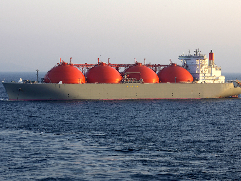 Megszaporodtak az Európába tartó gázszállító tankhajók/Fotó: energy.gov