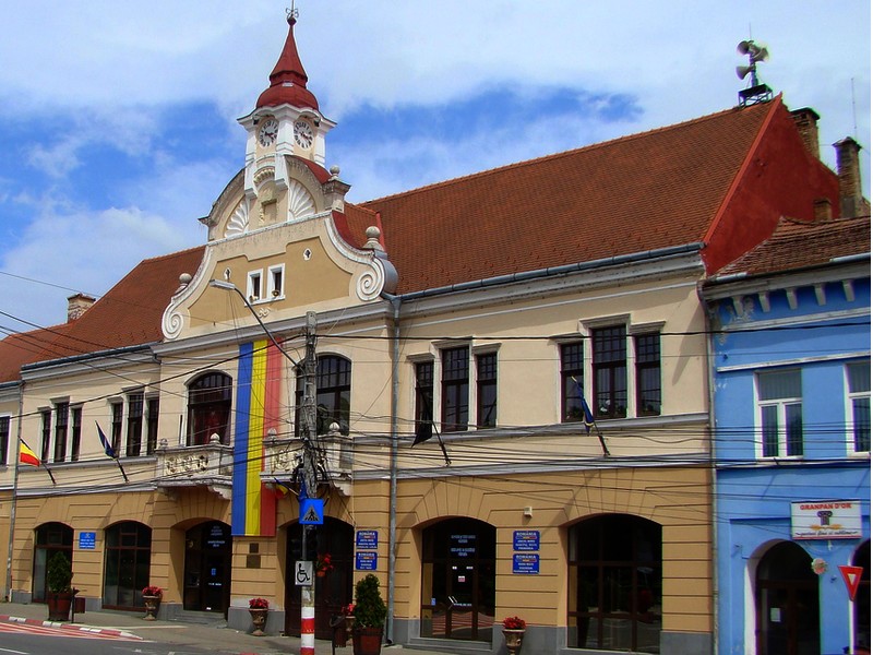 Szászrégeni városháza | Fotó: Wikipedia