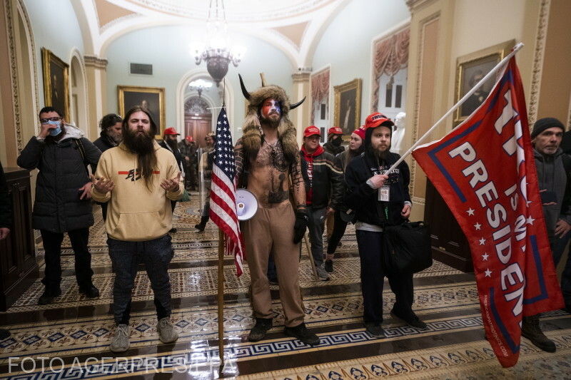 Tüntetők a Capitoliumban | Forrás: Agerpres/EPA