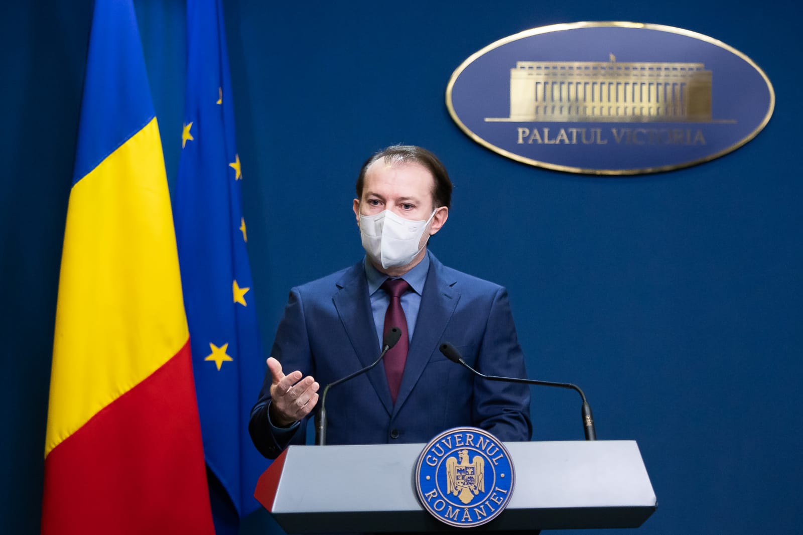 A döntés Florin Cîțu kormányfő jelentette be | Fotó: gov.ro