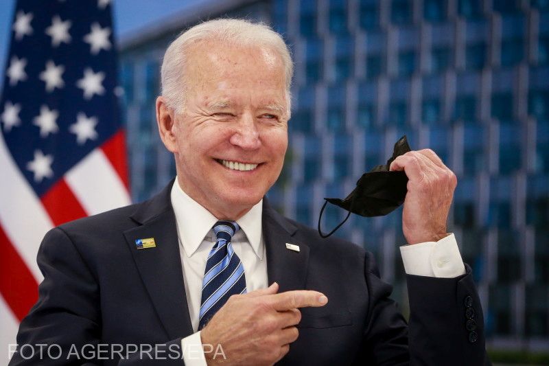 Joe Biden a brüsszeli NATO-csúcson | Fotó: Agerpres/EPA