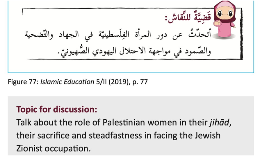 Feladat ötödikeseknek: Mi a palesztin nő szerepe a dzsihádban? | Fotó: Bild/EU-tanulmány