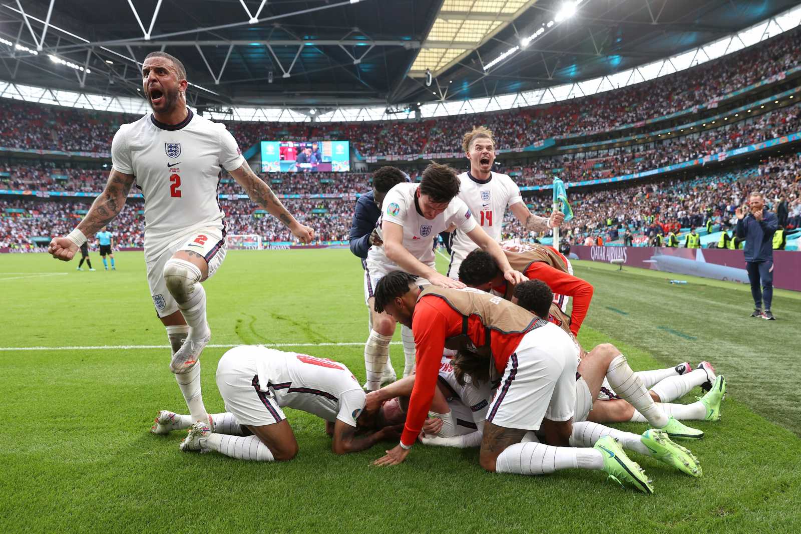 EURO 2020: Anglia megtörte az átkot, negyeddöntőbe jutott ...