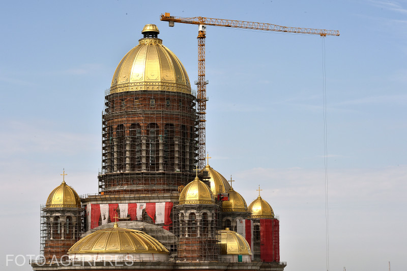 A Nemzet Megváltásának Katedrálisa még mindig épül | Fotó: Agerpres