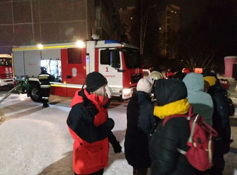 A házból 90 embert evakuáltak | Fotó: ria.ru