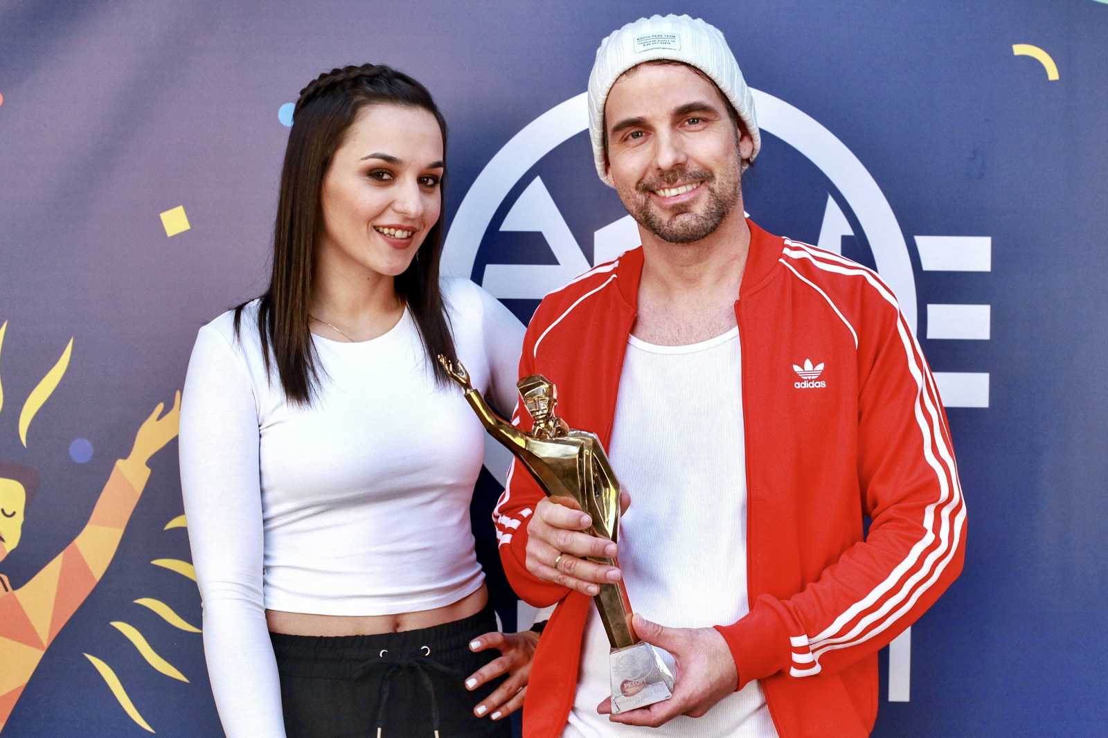 Az év dala kategória győztesei, Rácz Gergő és Orsovai Reni