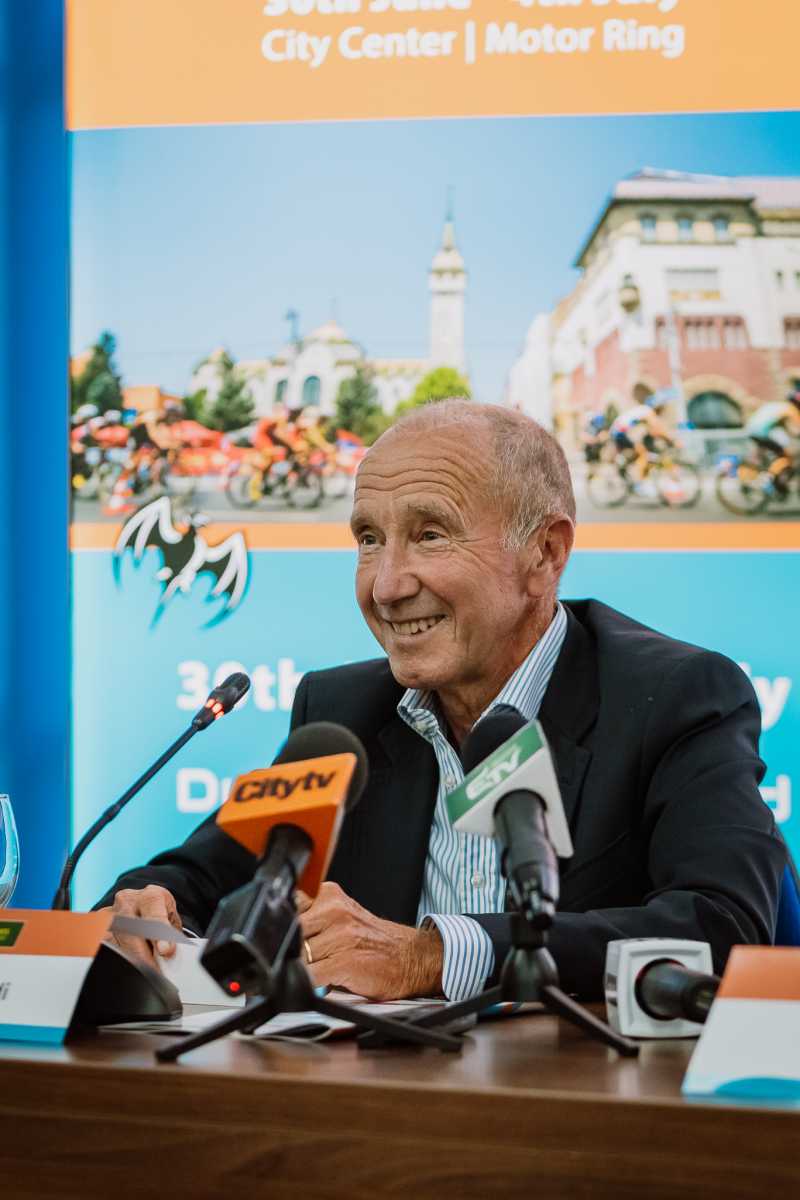 Renato Bretrandi, az Európai Triatlon Szövetség elnöke | Fotó: Bereczky Sándor
