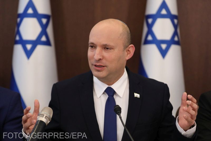Naftali Bennett izraeli miniszterelnök | Fotó: Agerpres/EPA