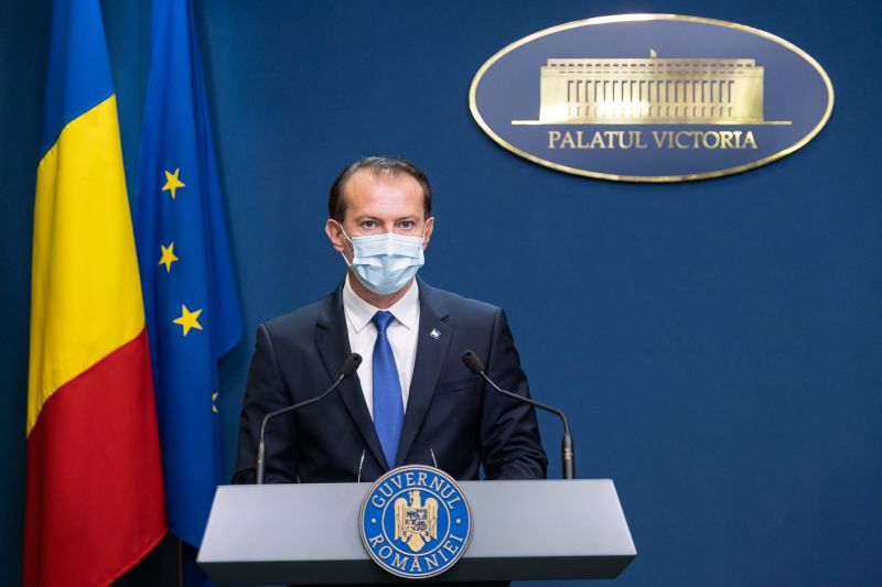 Florin Cîţu miniszterelnök | Fotó: gov.ro