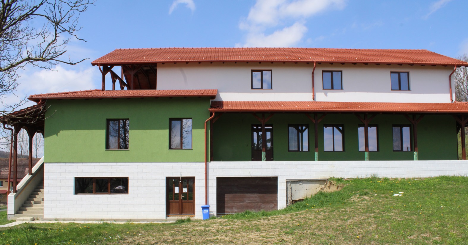 A Kisdoba és Nagydoba határán épült közösségi ház