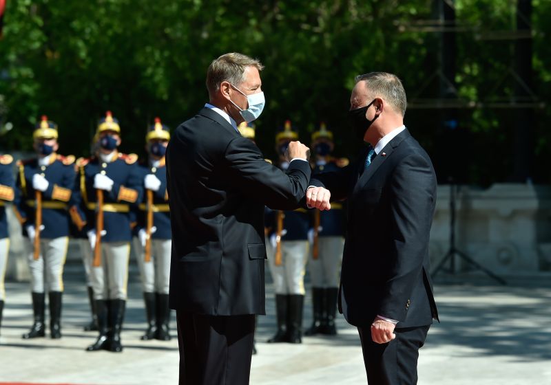 Klaus Iohannis és Andrzej Duda | Fotó: presidency.ro