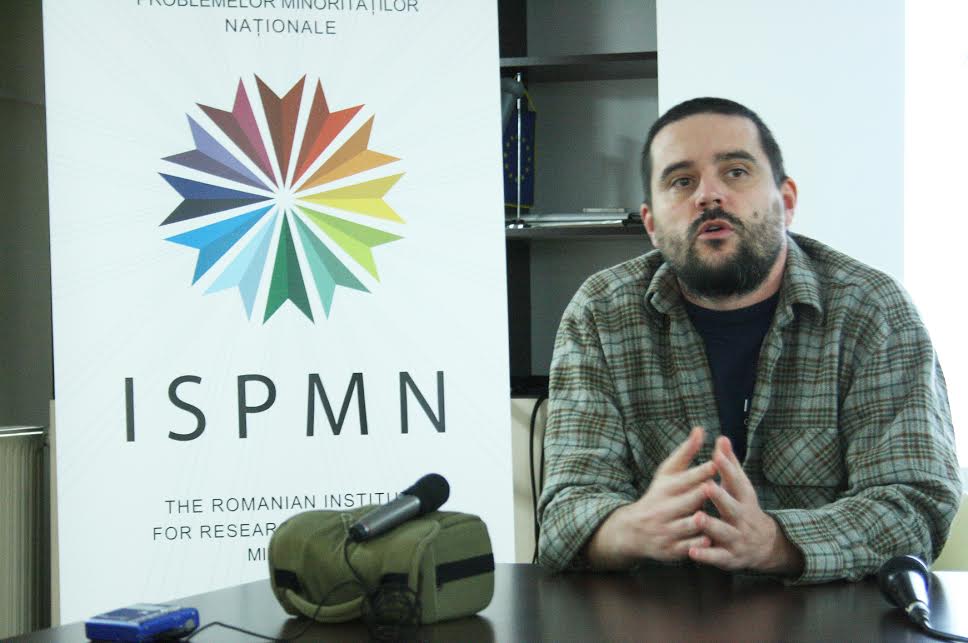 Kiss Tamás szociológus, a kolozsvári Nemzeti Kisebbségkutató Intézet munkatársa l Fotó: Maszol