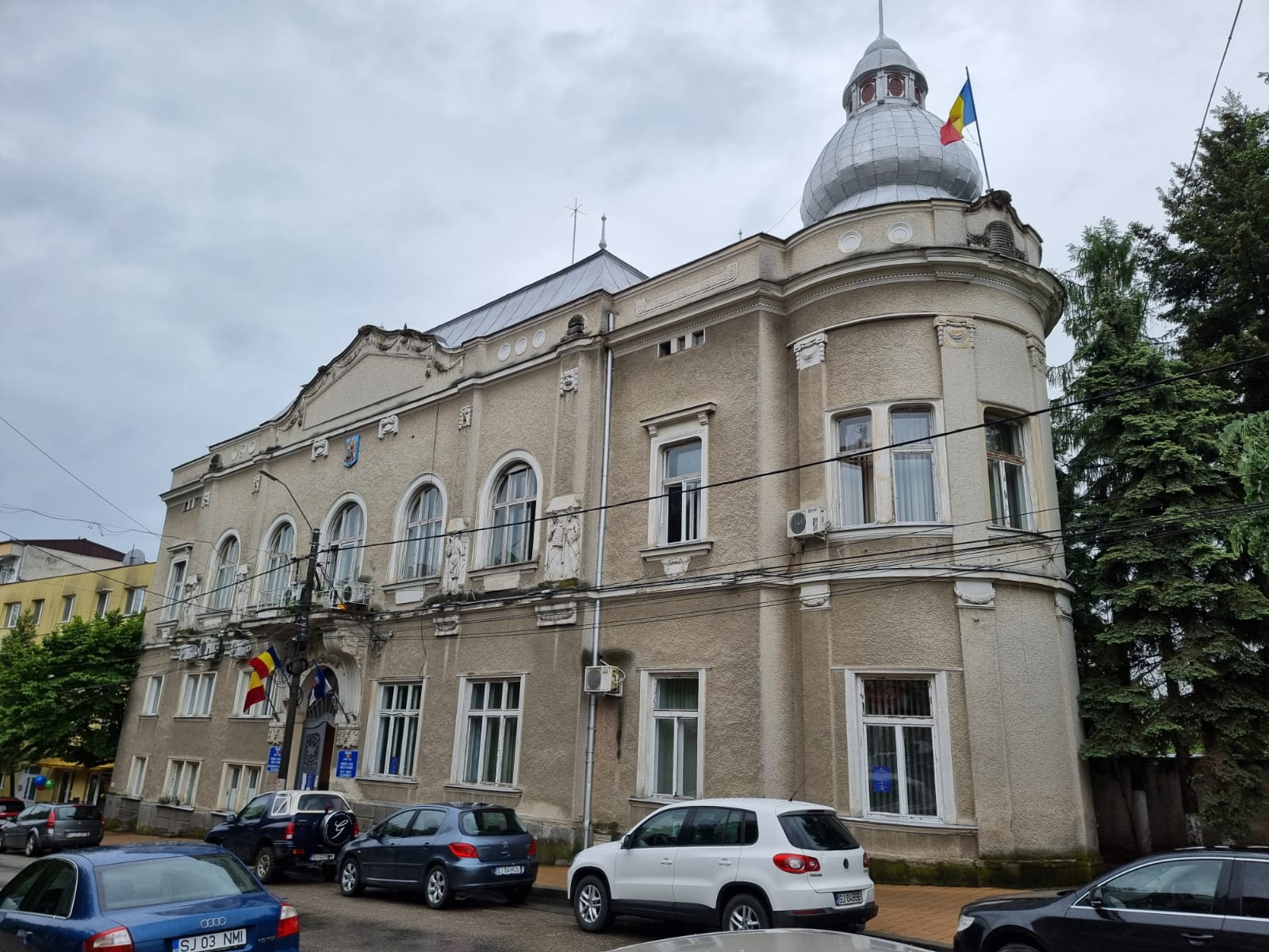 A szilágysomlyói polgármesteri hivatal épülete | A szerző felvétele