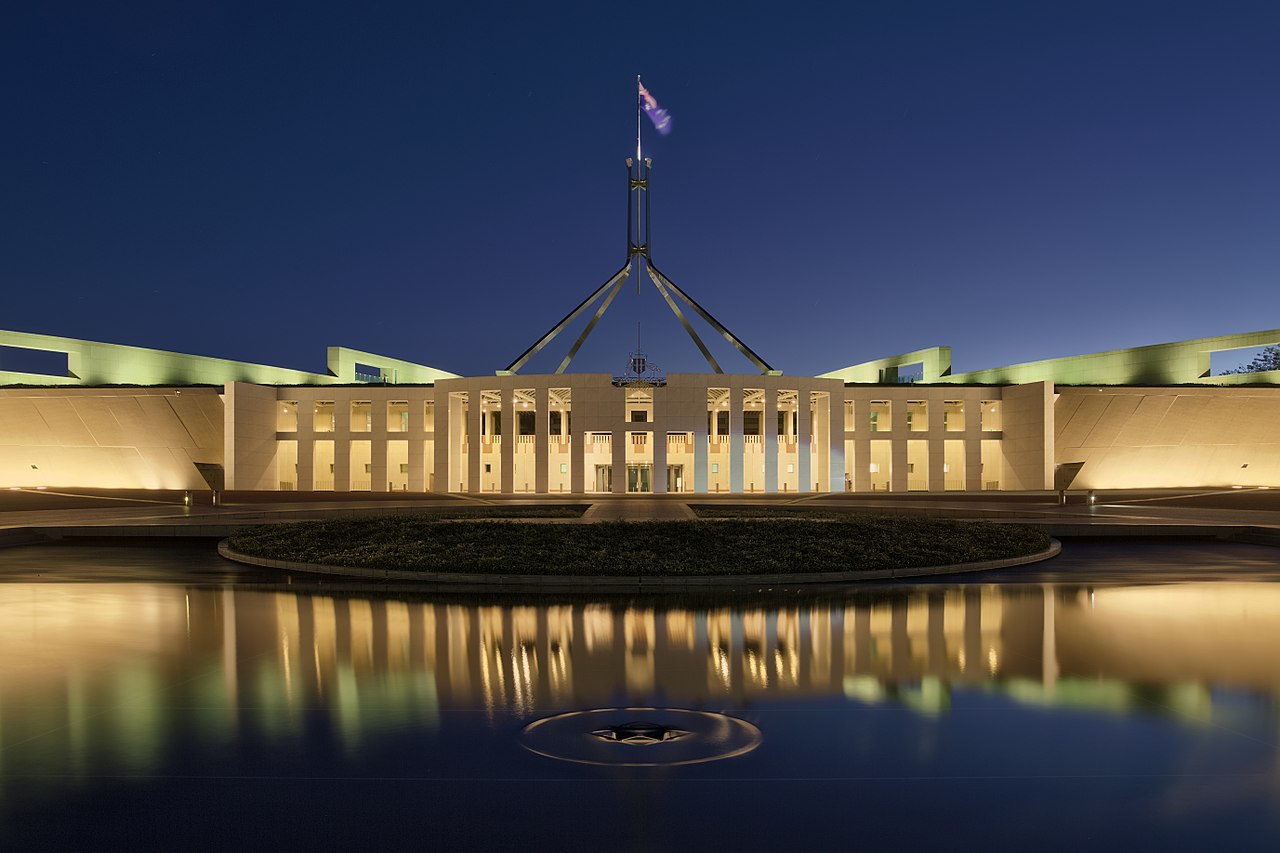 Az ausztrál parlament épülete | fotó: Wikipedia