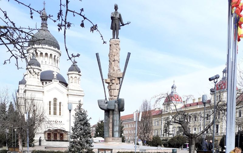 Avram Iancu szobra Kolozsváron | Forrás: Facebook