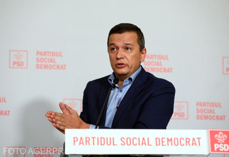 Sorin Grindeanu, a képviselőház új ideiglenes elnöke | Fotó: Agerpres