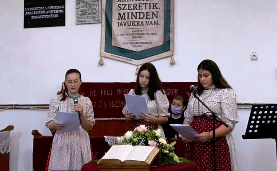 A tervezettnél szerényebb rendezvényt tartottak | Fotó: Selymesilosvai Református Egyházközség