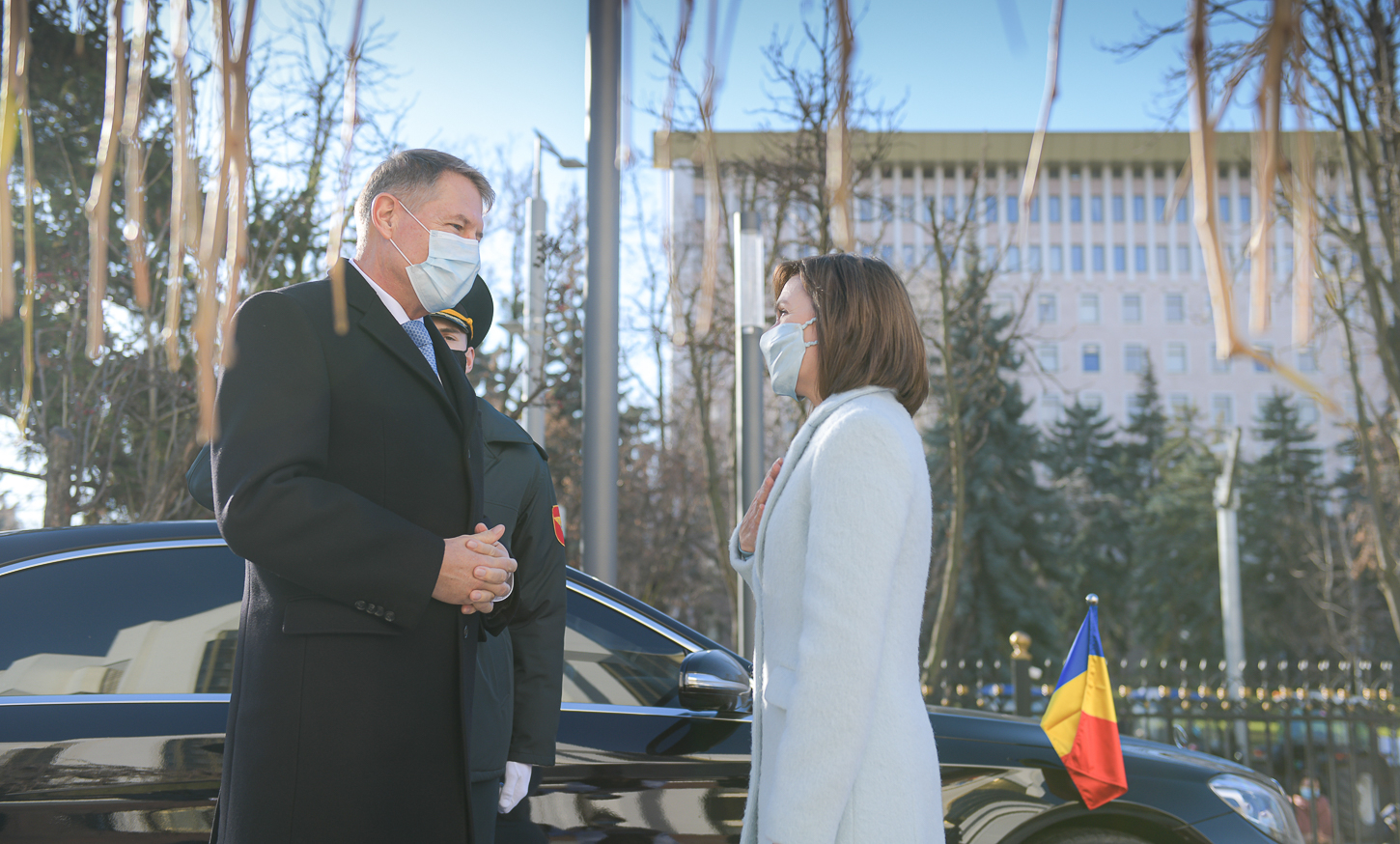 Kalus Iohannis tavaly decemberi moldovai látogatásán | Fotó: presidency.ro 