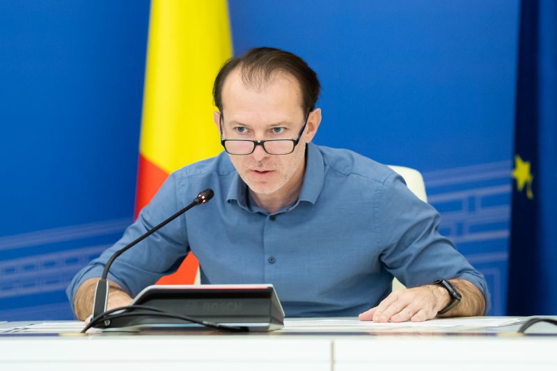 Florin Cîţu dühös lett | Fotó: gov.ro