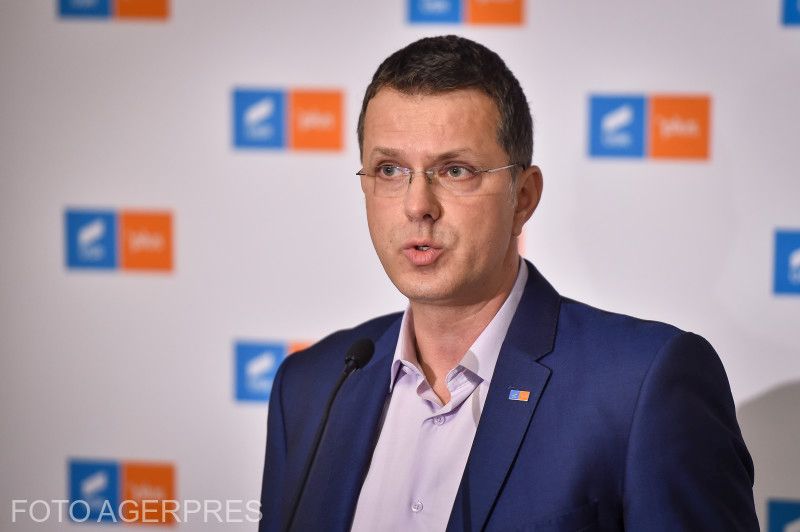 Ionuţ Moşteanu parlamenti képviselő, az USR szóvivője | Fotó: Agerpres