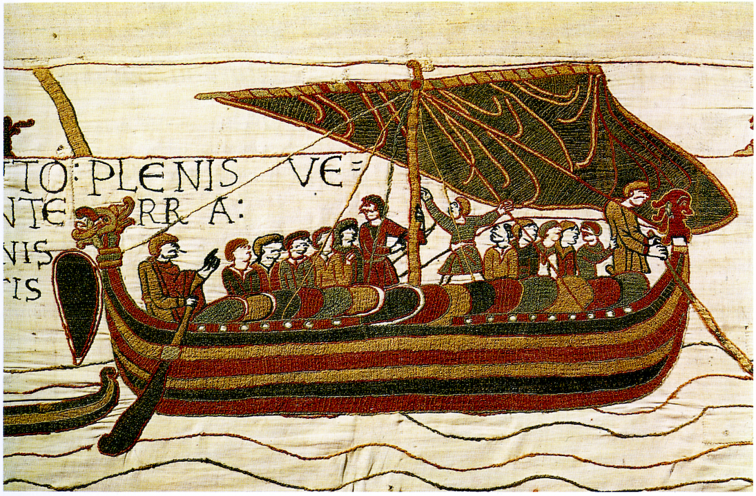 Viking hajó a Bayeux-i kárpiton | fotó: Wikipedia